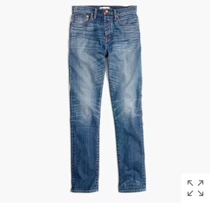 Madewell cruiser straight jeans